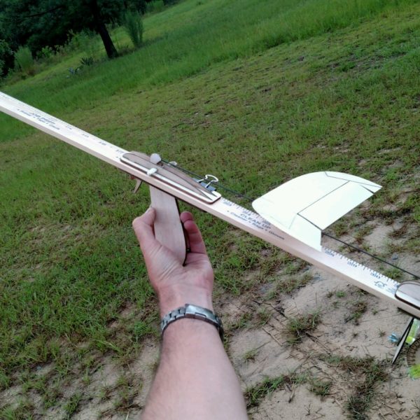 Launcher for Elastic Catapult Launched Glider Deluxe Edition! J&H