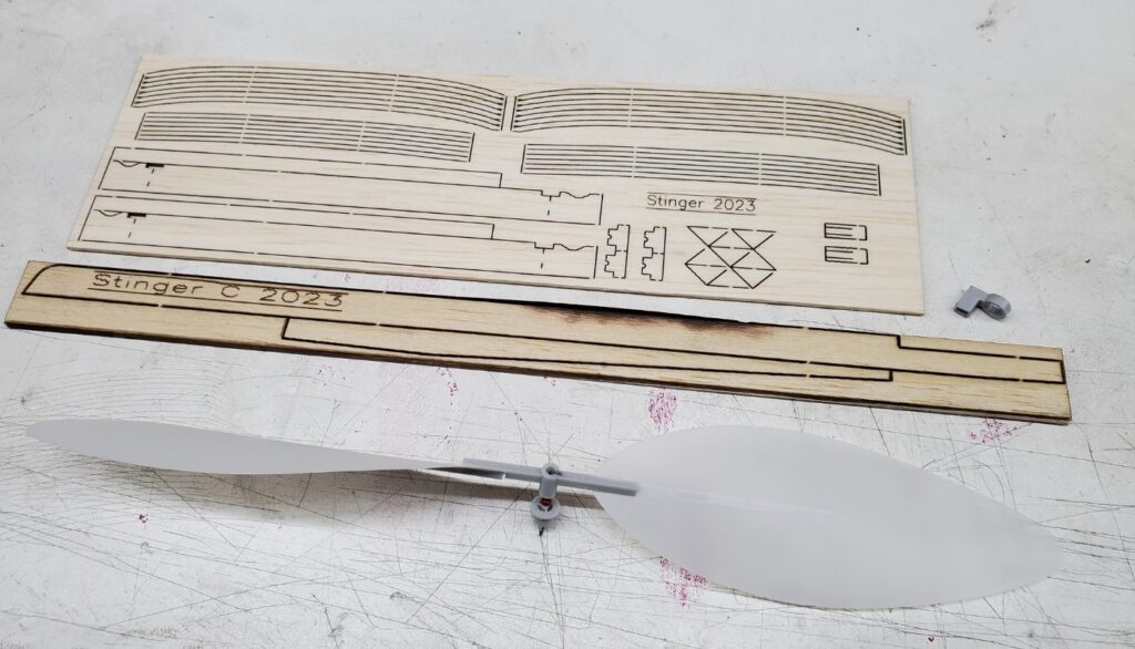 Stinger B/C 2024 complies with Scioly “Flight” rules J&H Aerospace